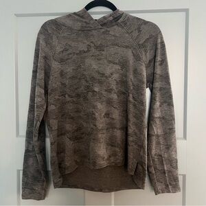 RBX Athleisure Burnout Fleece Pullover Sweatshirt-Women’s Small Grey